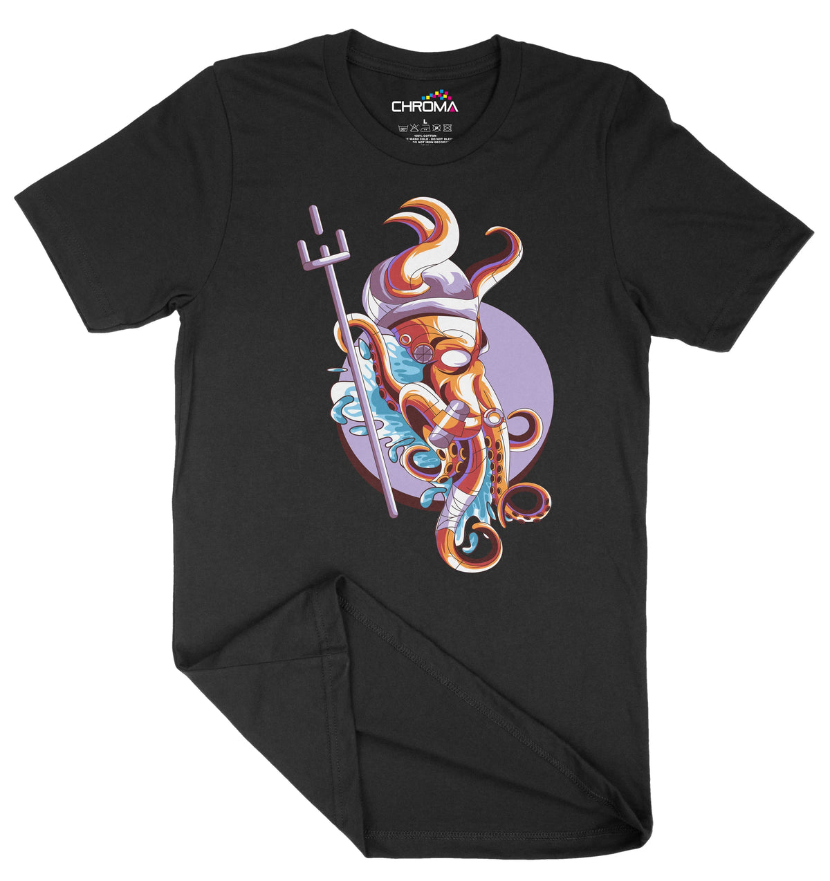 King Of The Ocean Unisex Adult T-Shirt | Premium Quality Streetwear Chroma Clothing