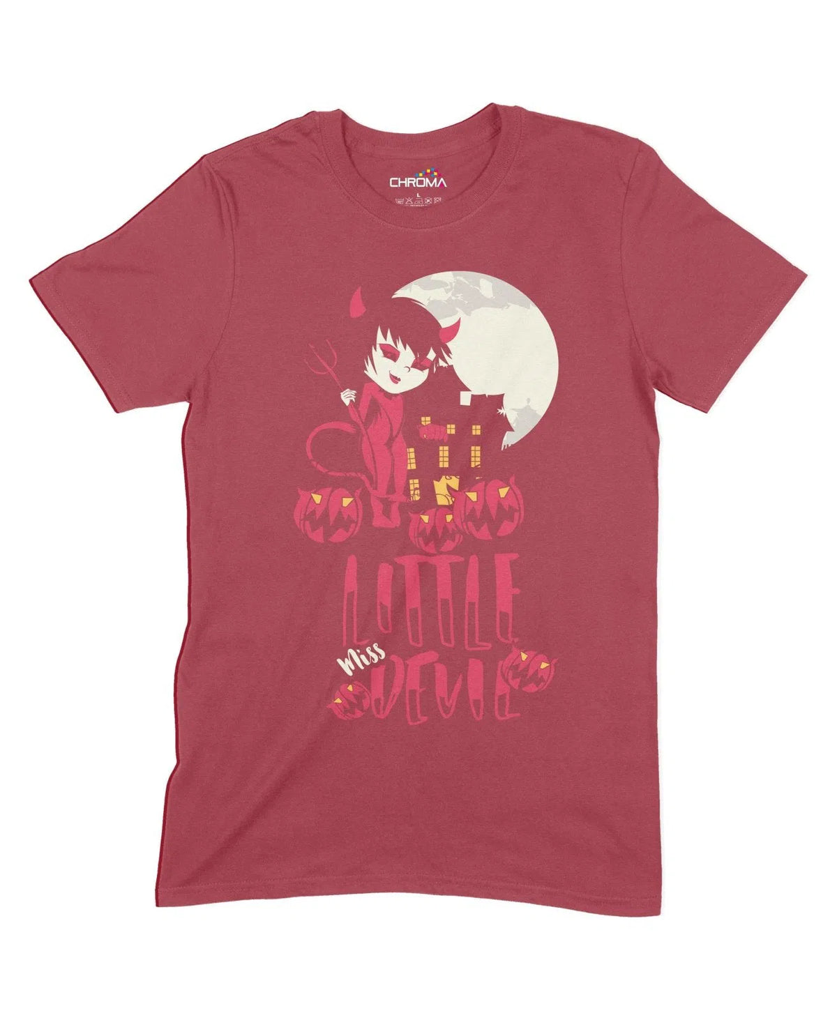 Little Devil Unisex Adult T-Shirt | Premium Halloween Clothing Chroma Clothing