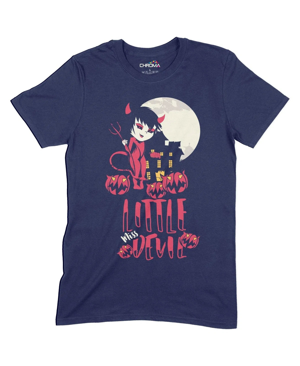Little Devil Unisex Adult T-Shirt | Premium Halloween Clothing Chroma Clothing