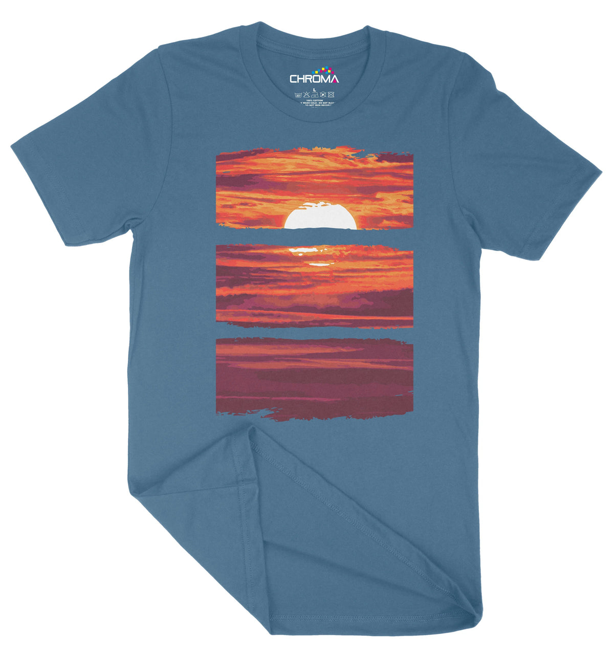 Morning Sunrise Unisex Adult T-Shirt | Premium Quality Streetwear Chroma Clothing