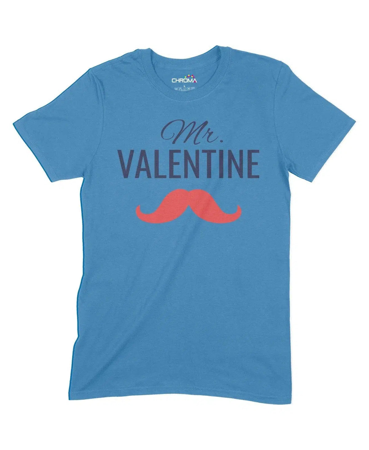 Mr Valentine Unisex Adult T-Shirt Chroma Clothing
