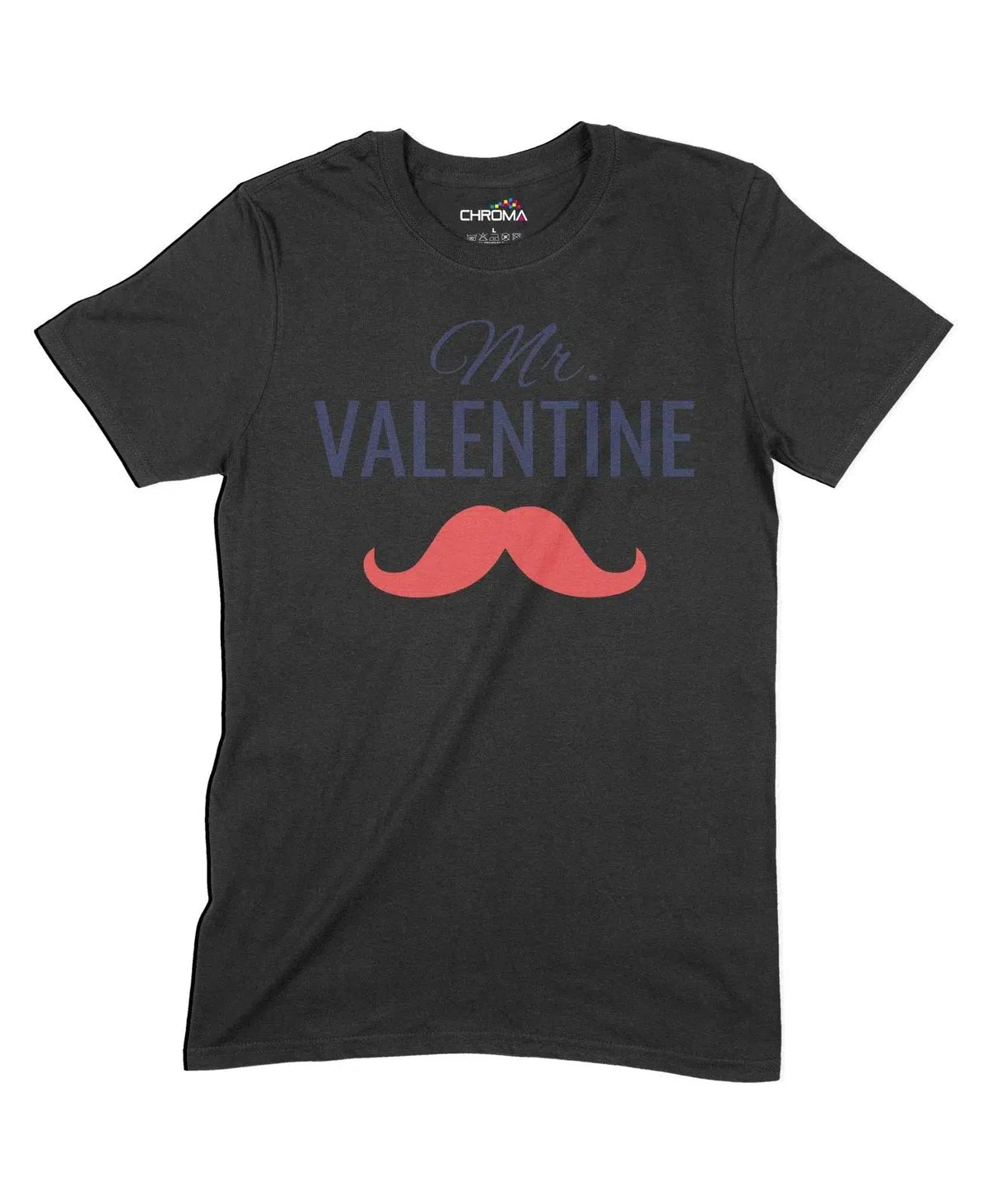 Mr Valentine Unisex Adult T-Shirt Chroma Clothing