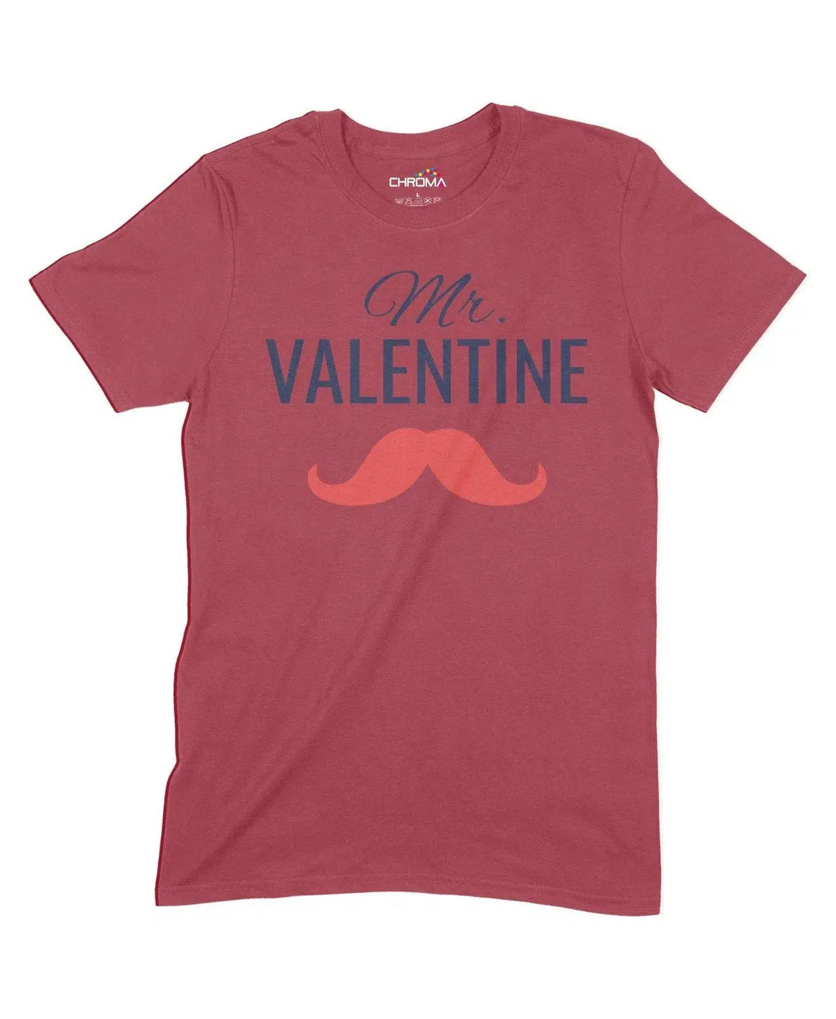 Mr Valentine Unisex Adult T-Shirt Chroma Clothing