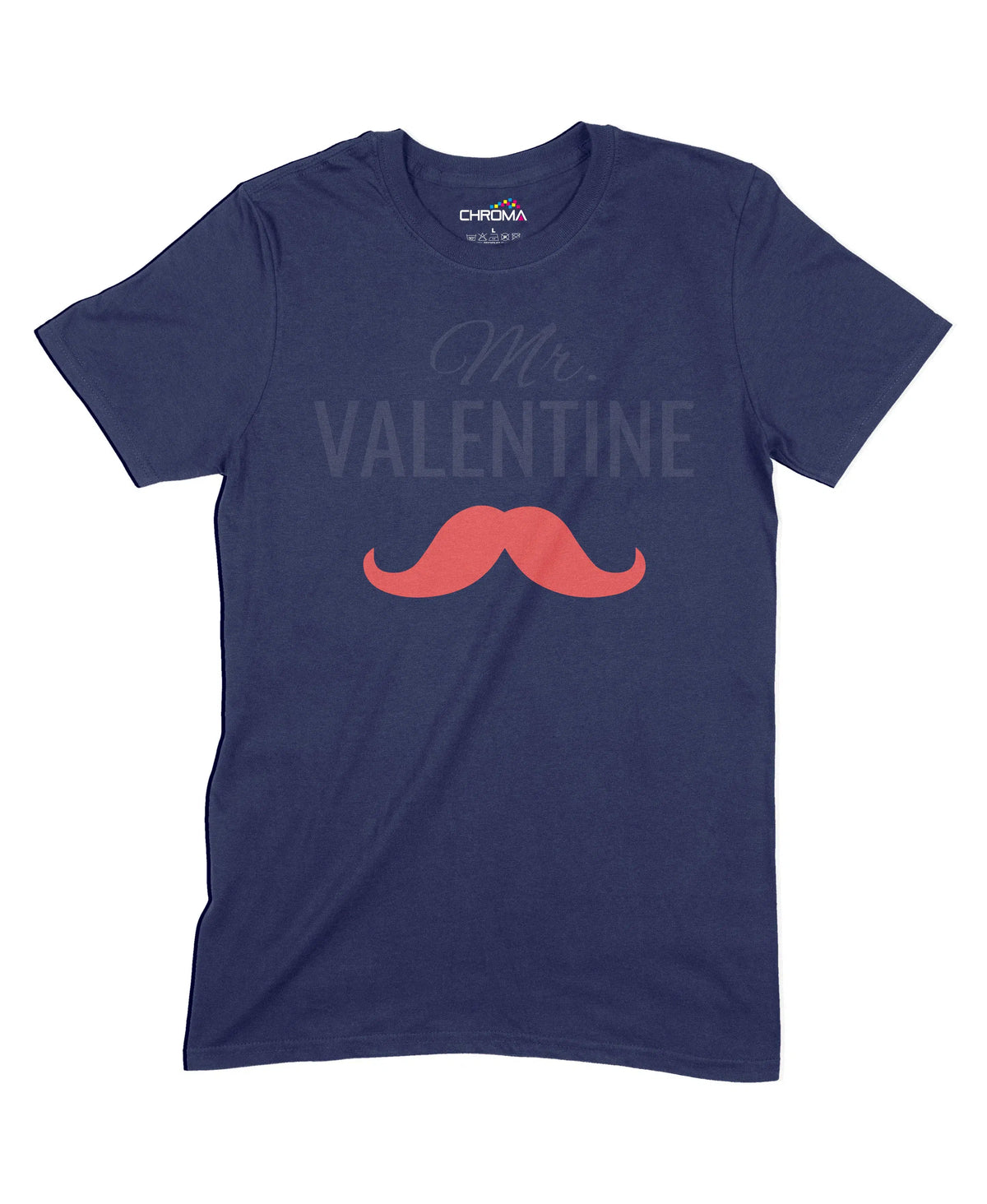 Mr Valentine Unisex Adult T-Shirt Chroma Clothing