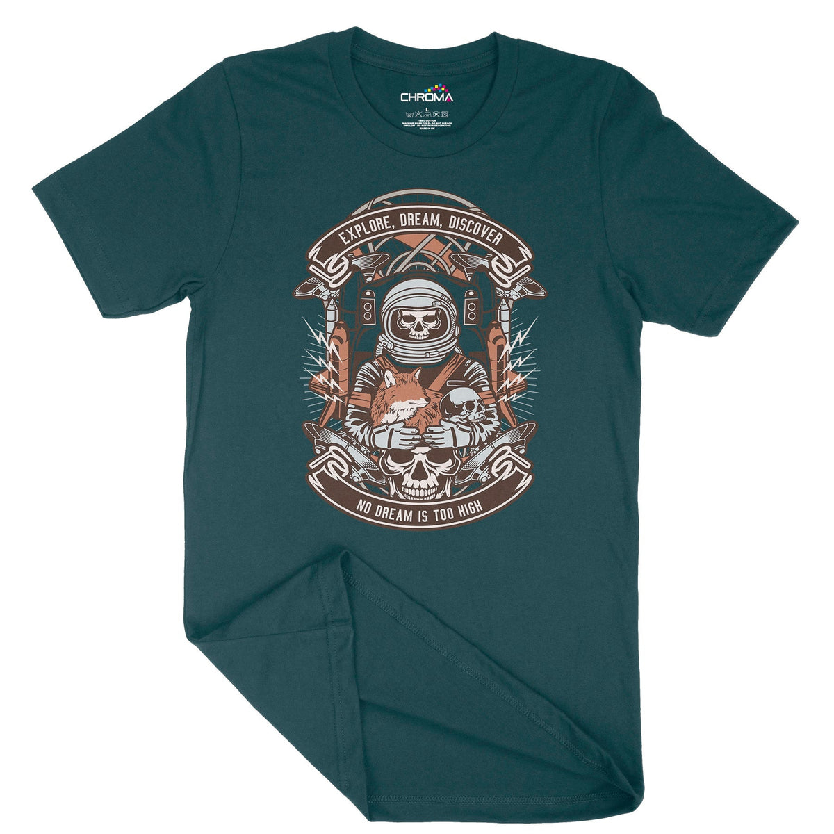 No Dream To High | Vintage Adult T-Shirt | Classic Vintage Clothing Chroma Clothing