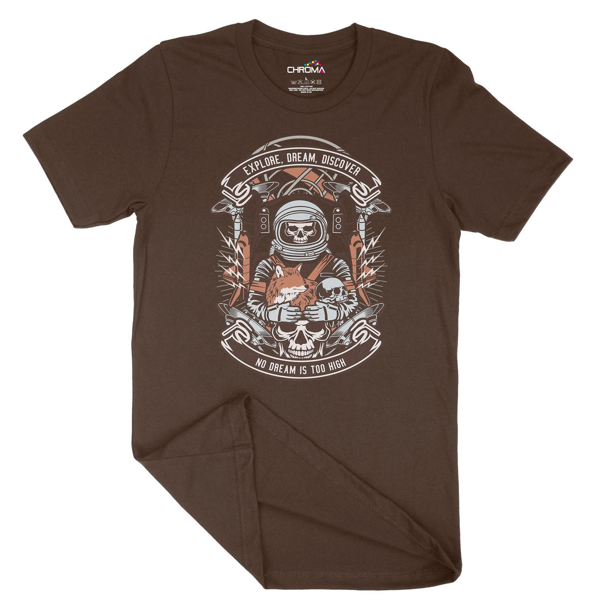 No Dream To High | Vintage Adult T-Shirt | Classic Vintage Clothing Chroma Clothing