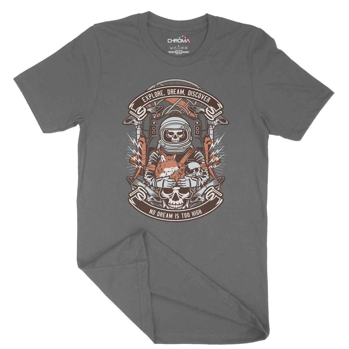 No Dream To High | Vintage Adult T-Shirt | Classic Vintage Clothing Chroma Clothing