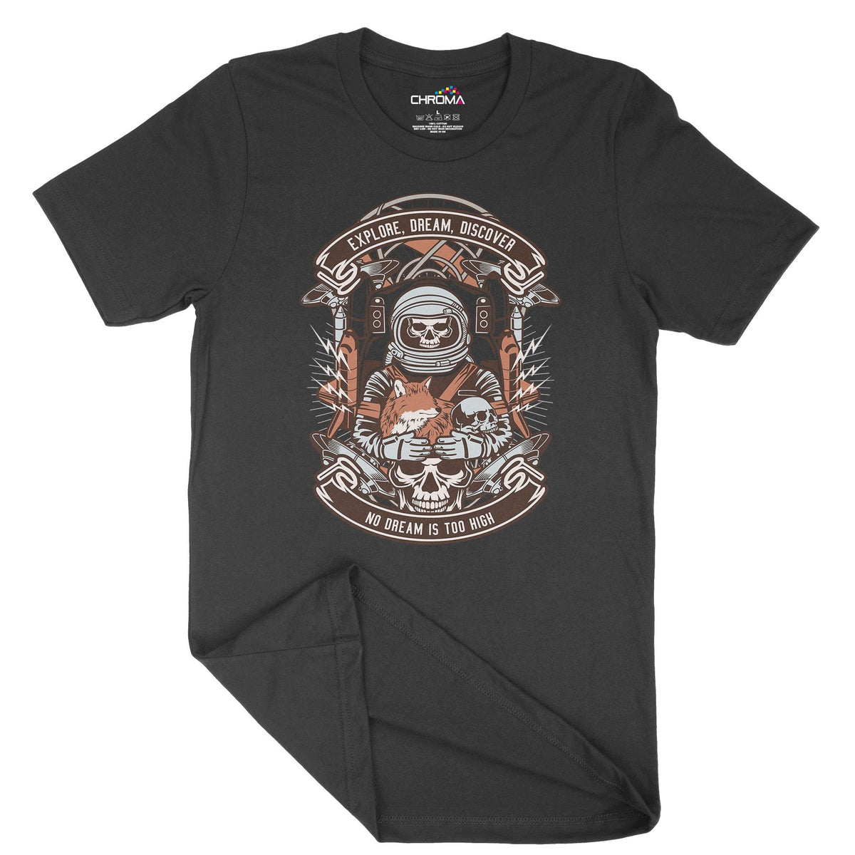 No Dream To High | Vintage Adult T-Shirt | Classic Vintage Clothing Chroma Clothing