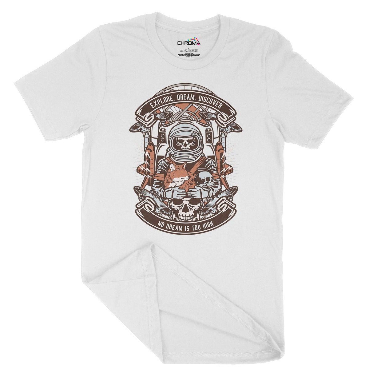 No Dream To High | Vintage Adult T-Shirt | Classic Vintage Clothing Chroma Clothing