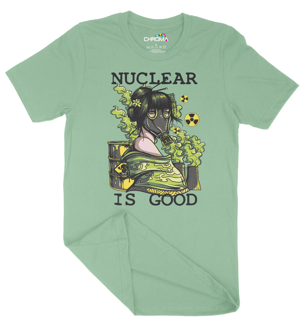 Nuclear Is Good Unisex Adult T-Shirt | Premium Quality Streetwear Chroma Clothing