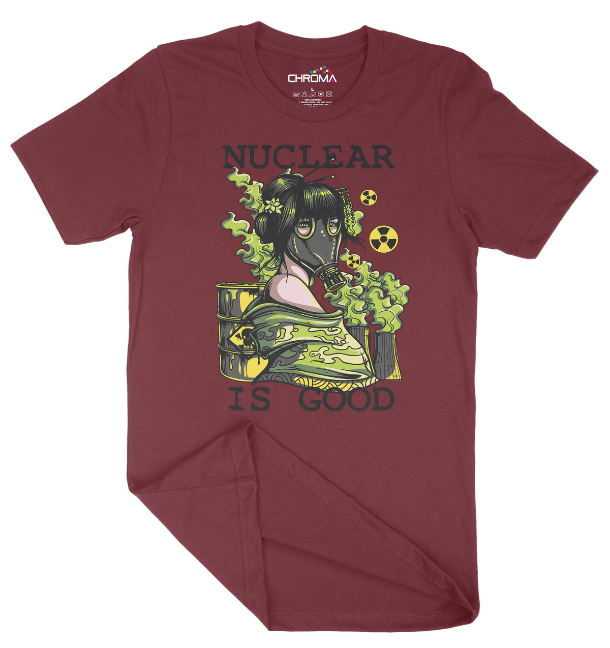 Nuclear Is Good Unisex Adult T-Shirt | Premium Quality Streetwear Chroma Clothing