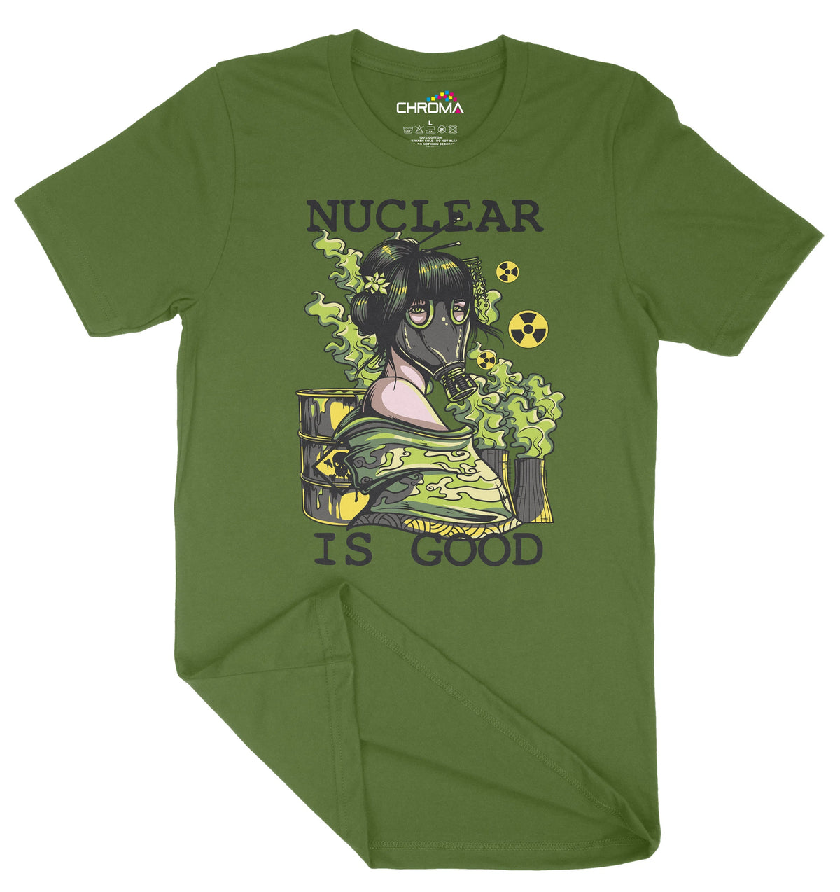 Nuclear Is Good Unisex Adult T-Shirt | Premium Quality Streetwear Chroma Clothing