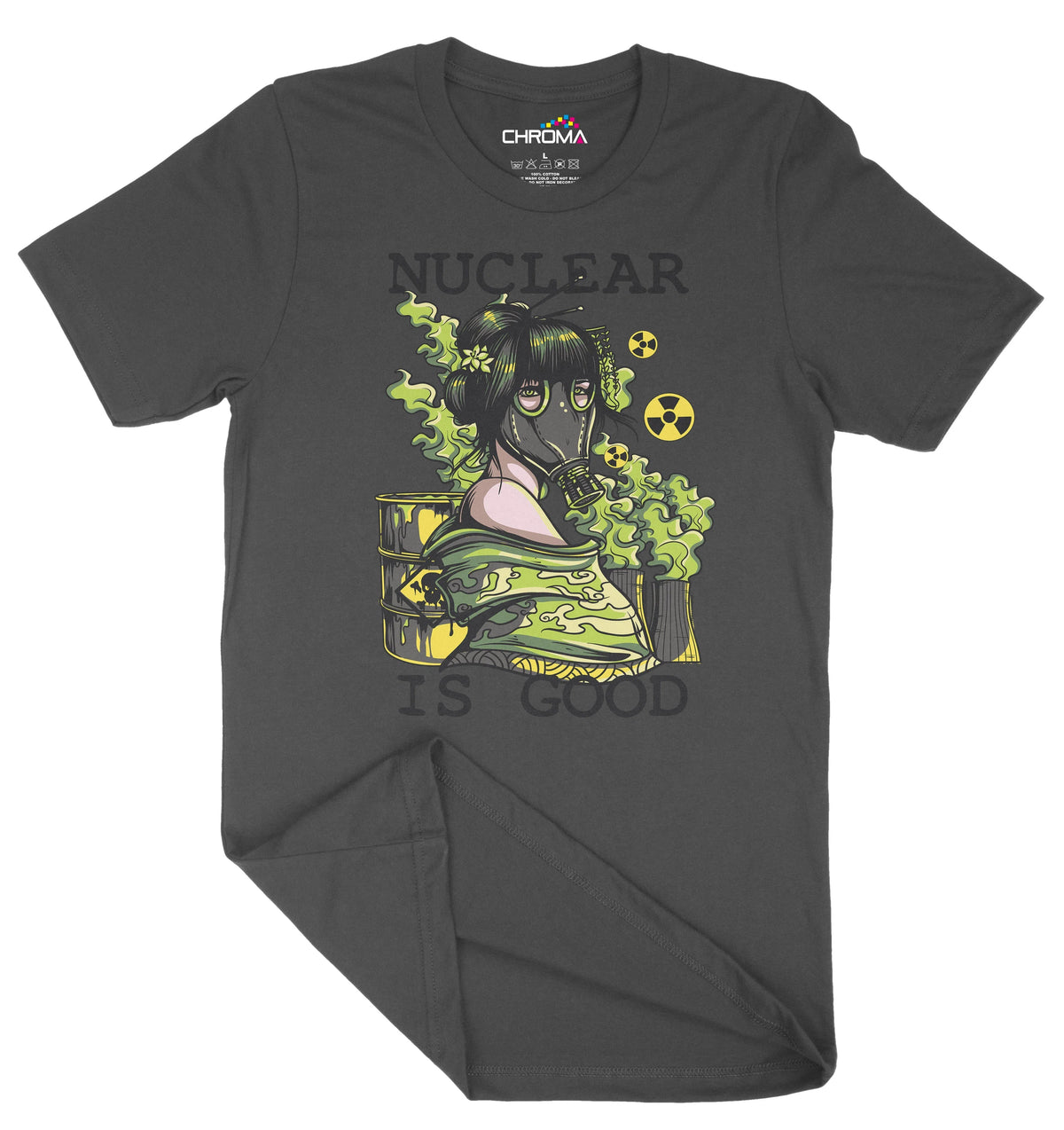Nuclear Is Good Unisex Adult T-Shirt | Premium Quality Streetwear Chroma Clothing