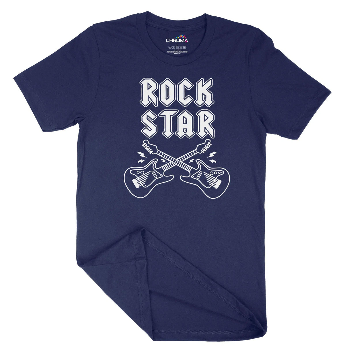Rock Star Unisex Adult T-Shirt | Quality Slogan Clothing Chroma Clothing