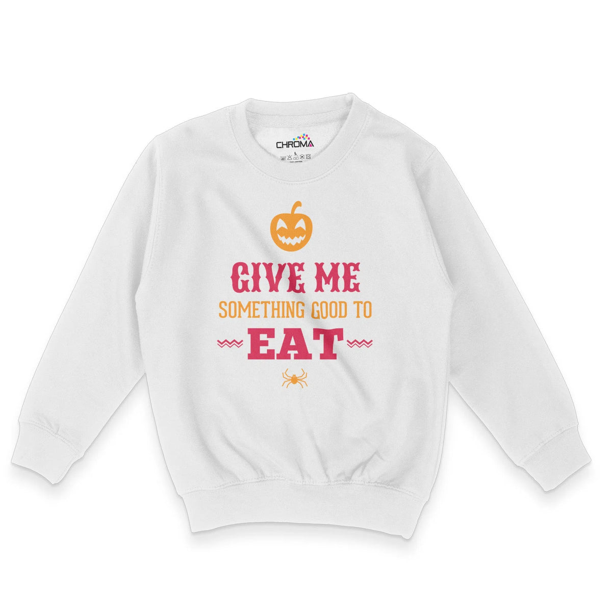 Something Good To Eat Halloween Unisex Youth Sweatshirt | Premium Hall Chroma Clothing