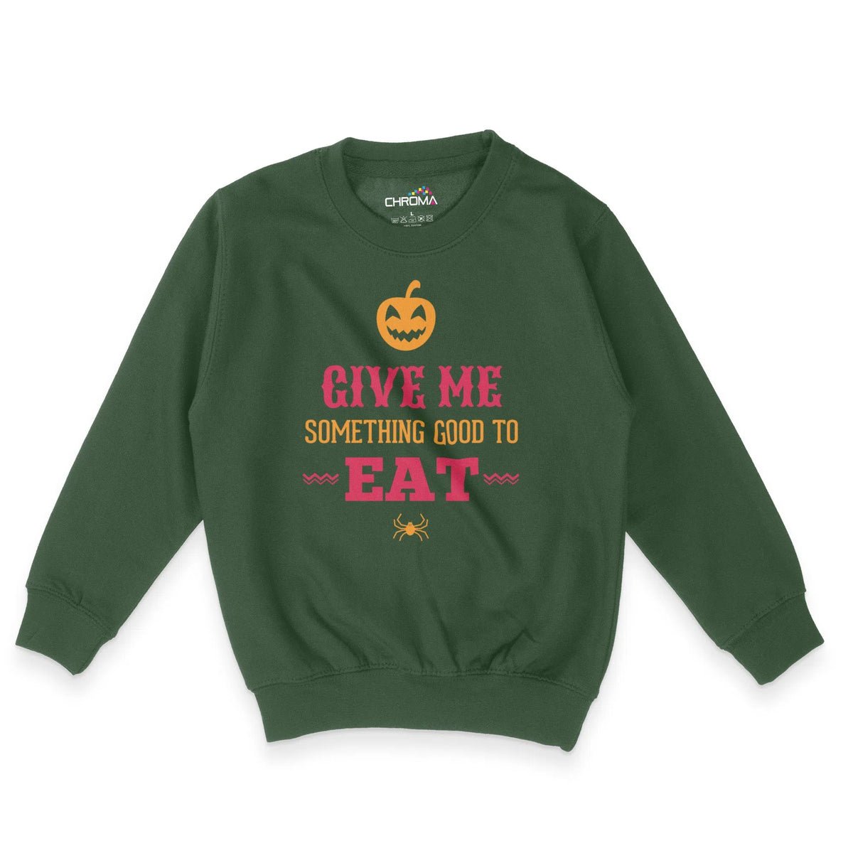 Something Good To Eat Halloween Unisex Youth Sweatshirt | Premium Hall Chroma Clothing
