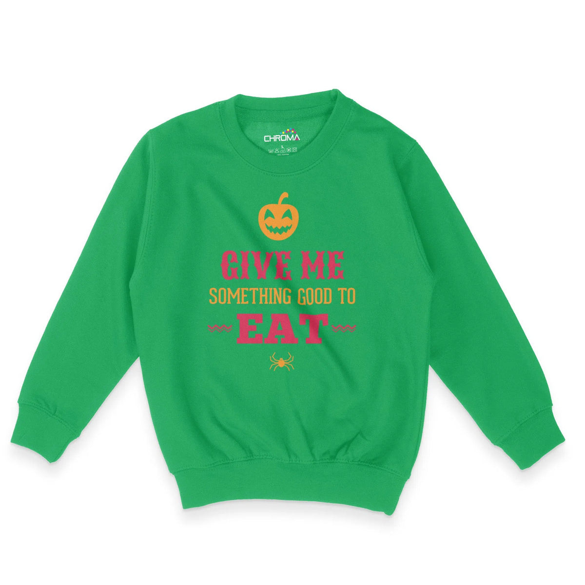 Something Good To Eat Halloween Unisex Youth Sweatshirt | Premium Hall Chroma Clothing
