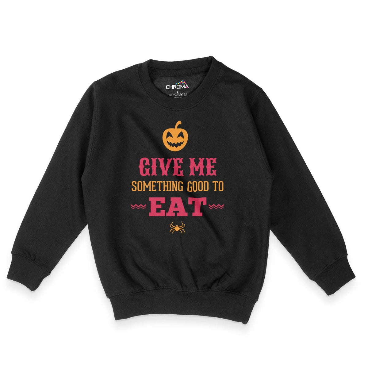 Something Good To Eat Halloween Unisex Youth Sweatshirt | Premium Hall Chroma Clothing