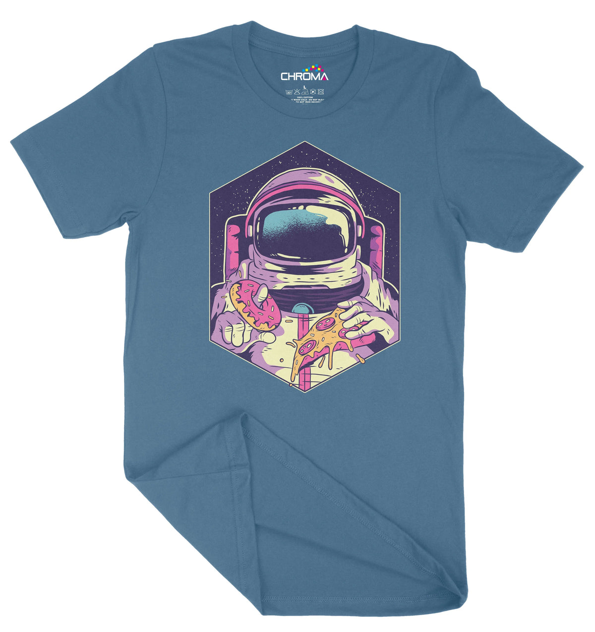 Space Food Unisex Adult T-Shirt | Premium Quality Streetwear Chroma Clothing