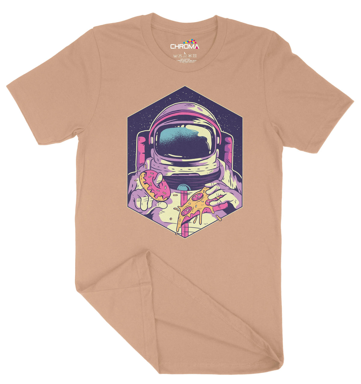 Space Food Unisex Adult T-Shirt | Premium Quality Streetwear Chroma Clothing