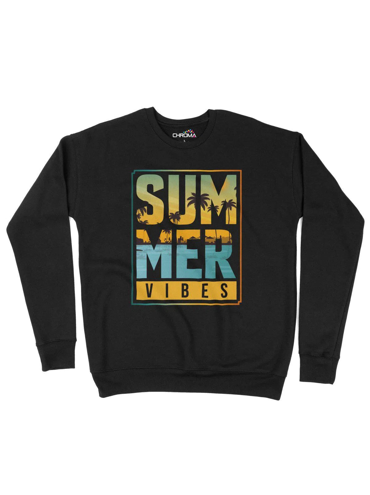 Summer Vibes Unisex Adult Sweatshirt Chroma Clothing