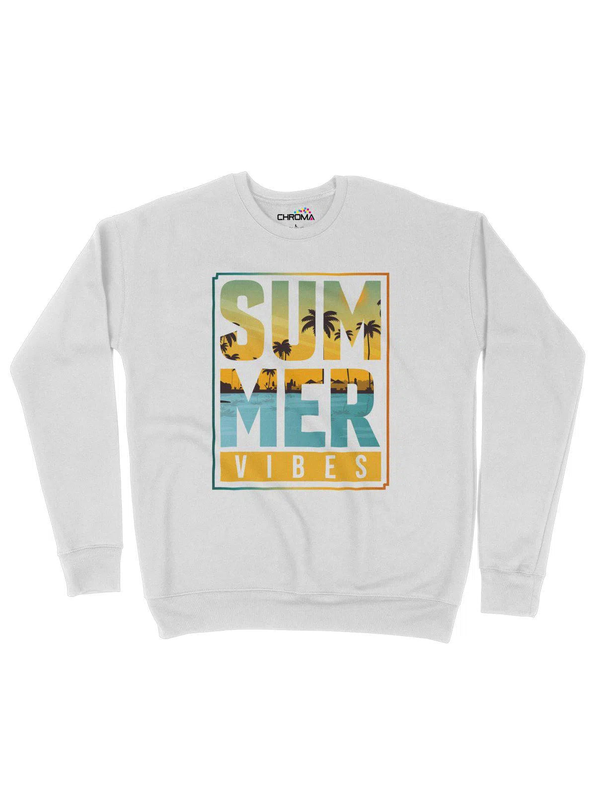 Summer Vibes Unisex Adult Sweatshirt Chroma Clothing