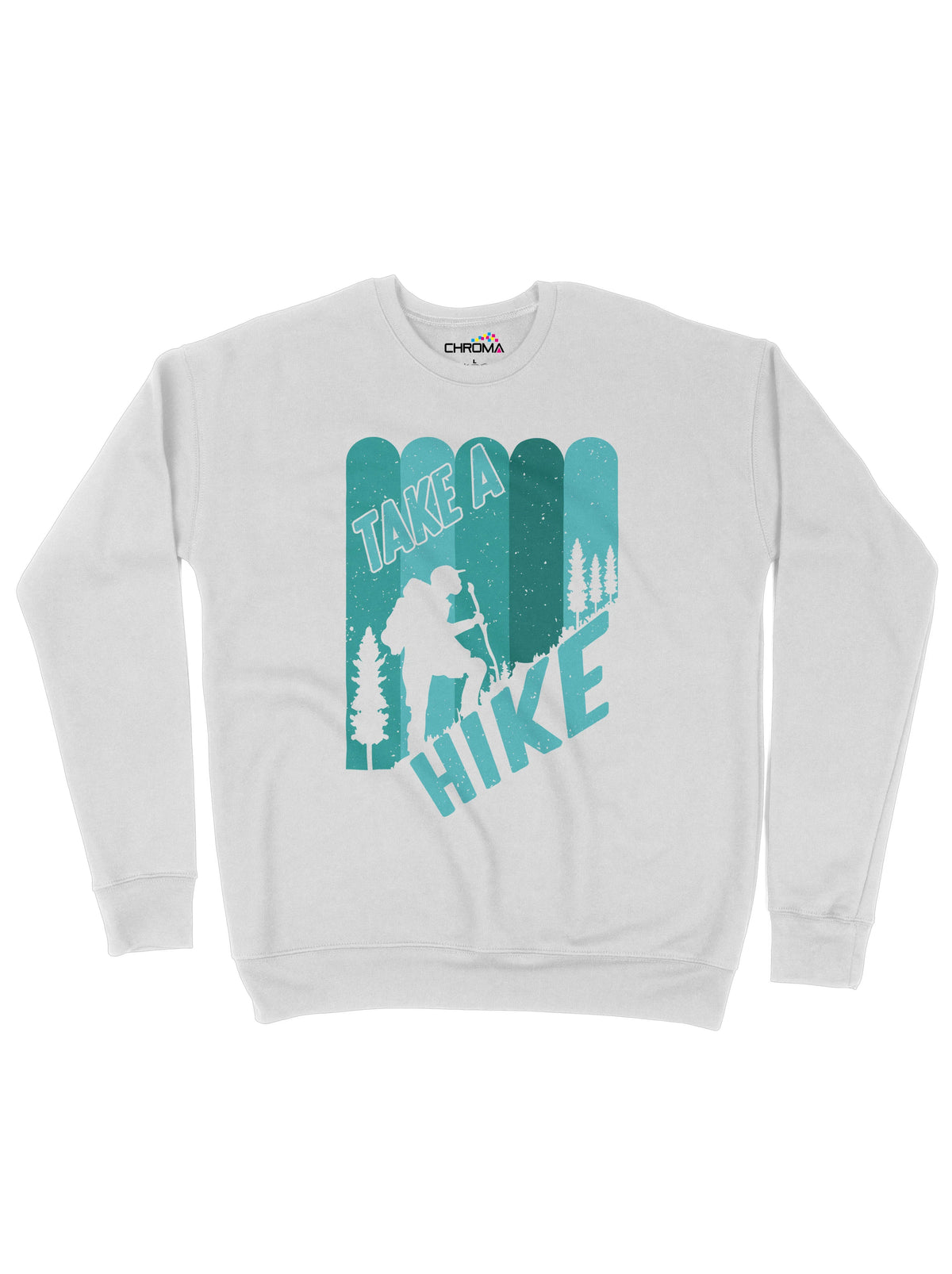 Take A Hike Adventure Unisex Adult Sweatshirt Chroma Clothing