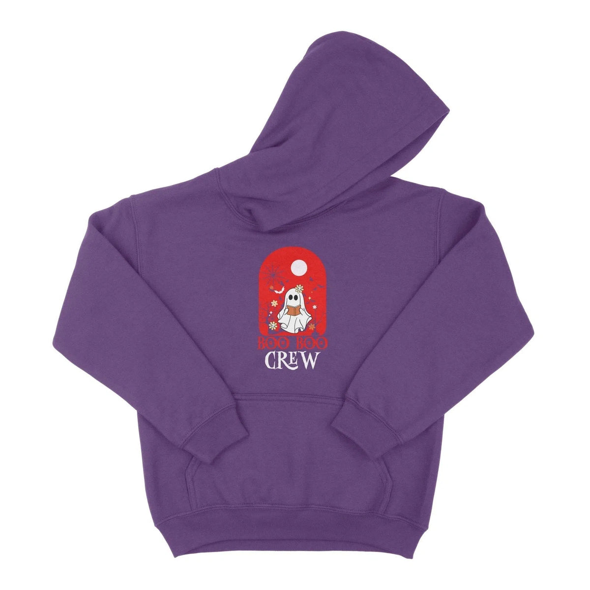 The Boo Crew Halloween Unisex Youth Hoodie | Premium Halloween Clothin Chroma Clothing