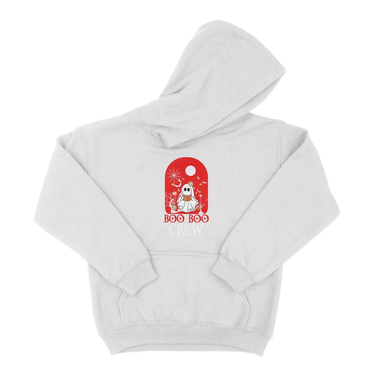 The Boo Crew Halloween Unisex Youth Hoodie | Premium Halloween Clothin Chroma Clothing
