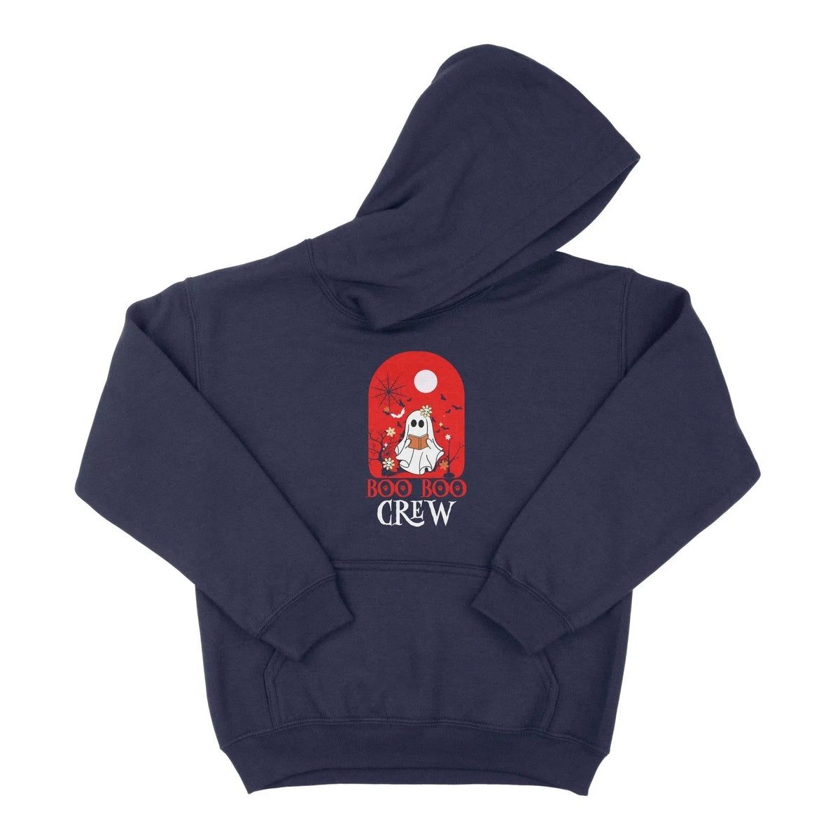 The Boo Crew Halloween Unisex Youth Hoodie | Premium Halloween Clothin Chroma Clothing