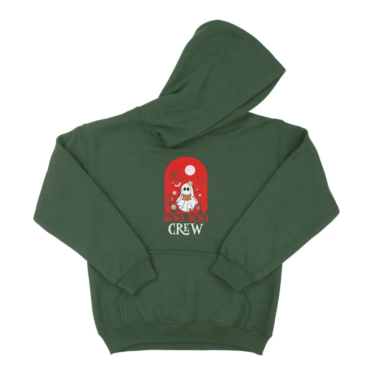The Boo Crew Halloween Unisex Youth Hoodie | Premium Halloween Clothin Chroma Clothing