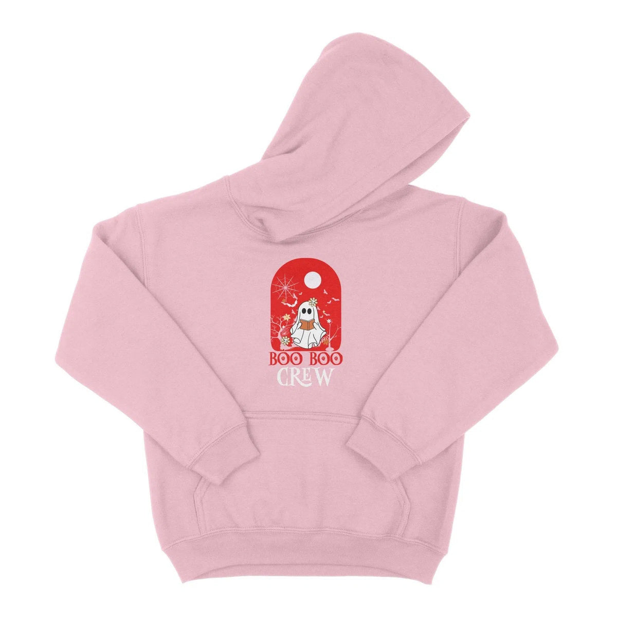 The Boo Crew Halloween Unisex Youth Hoodie | Premium Halloween Clothin Chroma Clothing