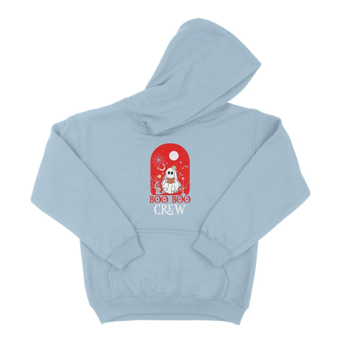 The Boo Crew Halloween Unisex Youth Hoodie | Premium Halloween Clothin Chroma Clothing