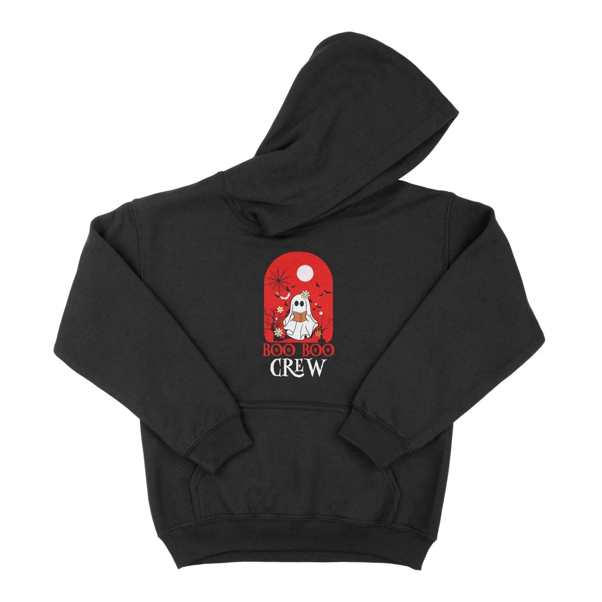 The Boo Crew Halloween Unisex Youth Hoodie | Premium Halloween Clothin Chroma Clothing