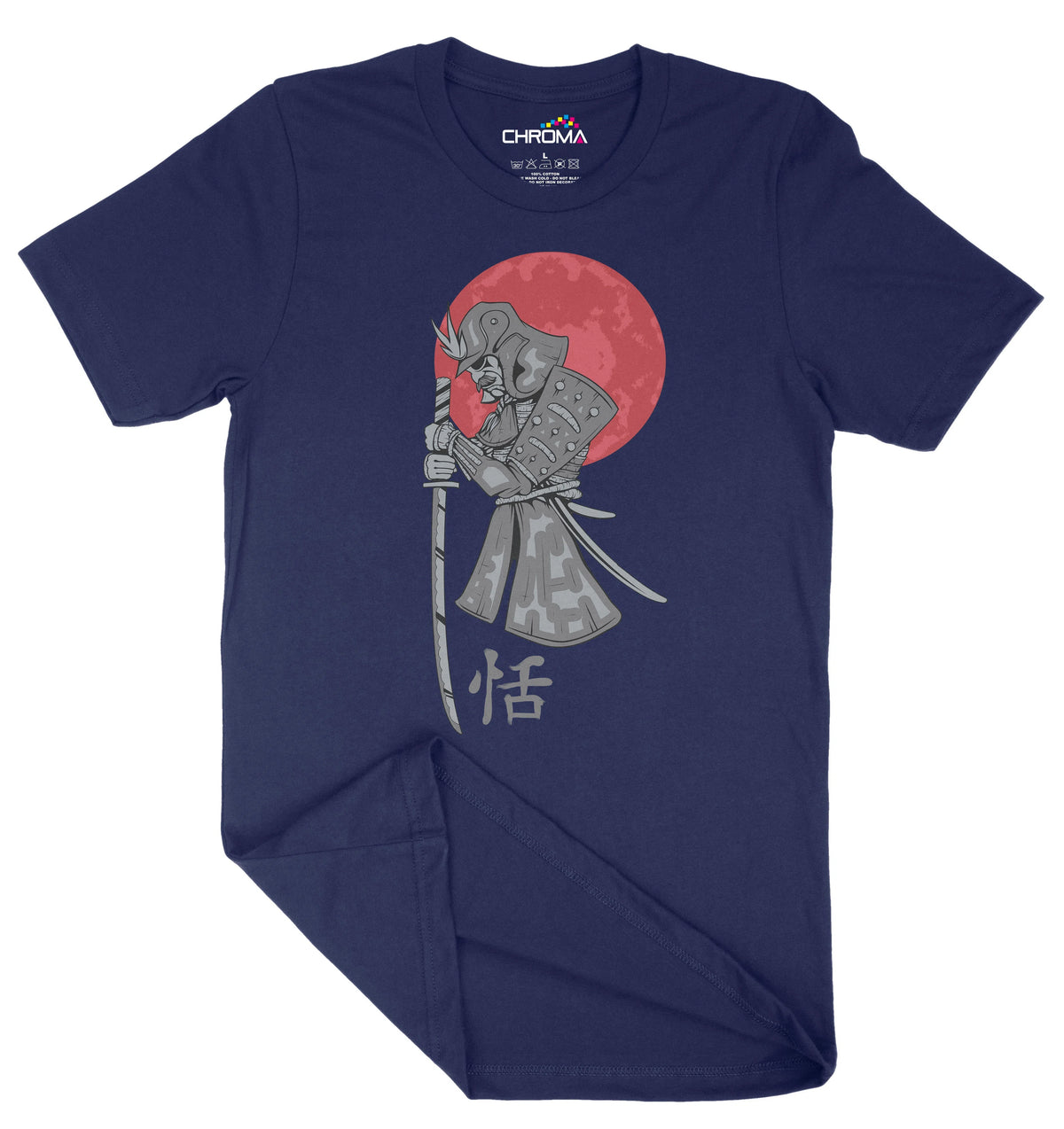 The Redmoon Samurai Unisex Adult T-Shirt | Premium Quality Streetwear Chroma Clothing