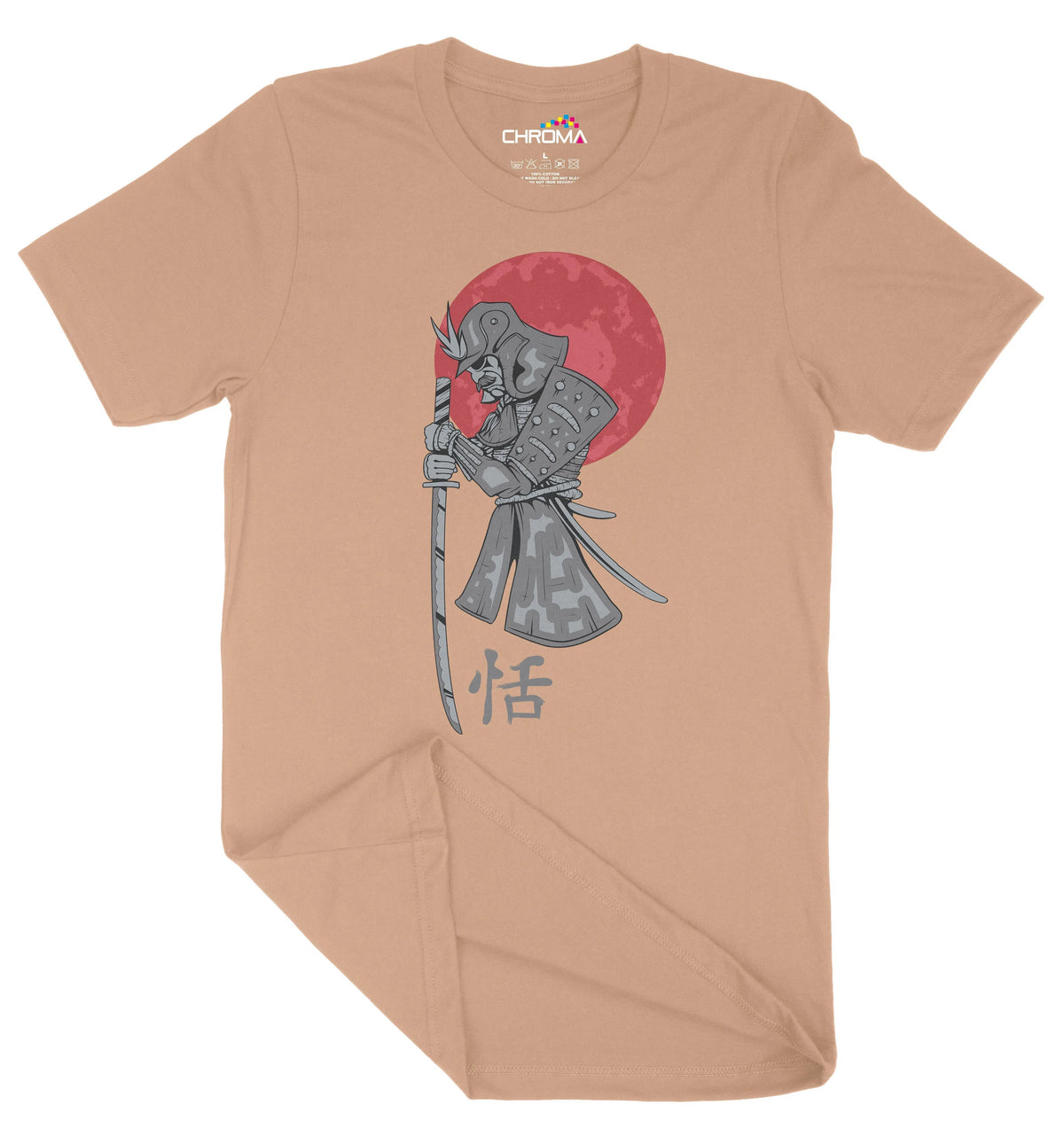 The Redmoon Samurai Unisex Adult T-Shirt | Premium Quality Streetwear Chroma Clothing