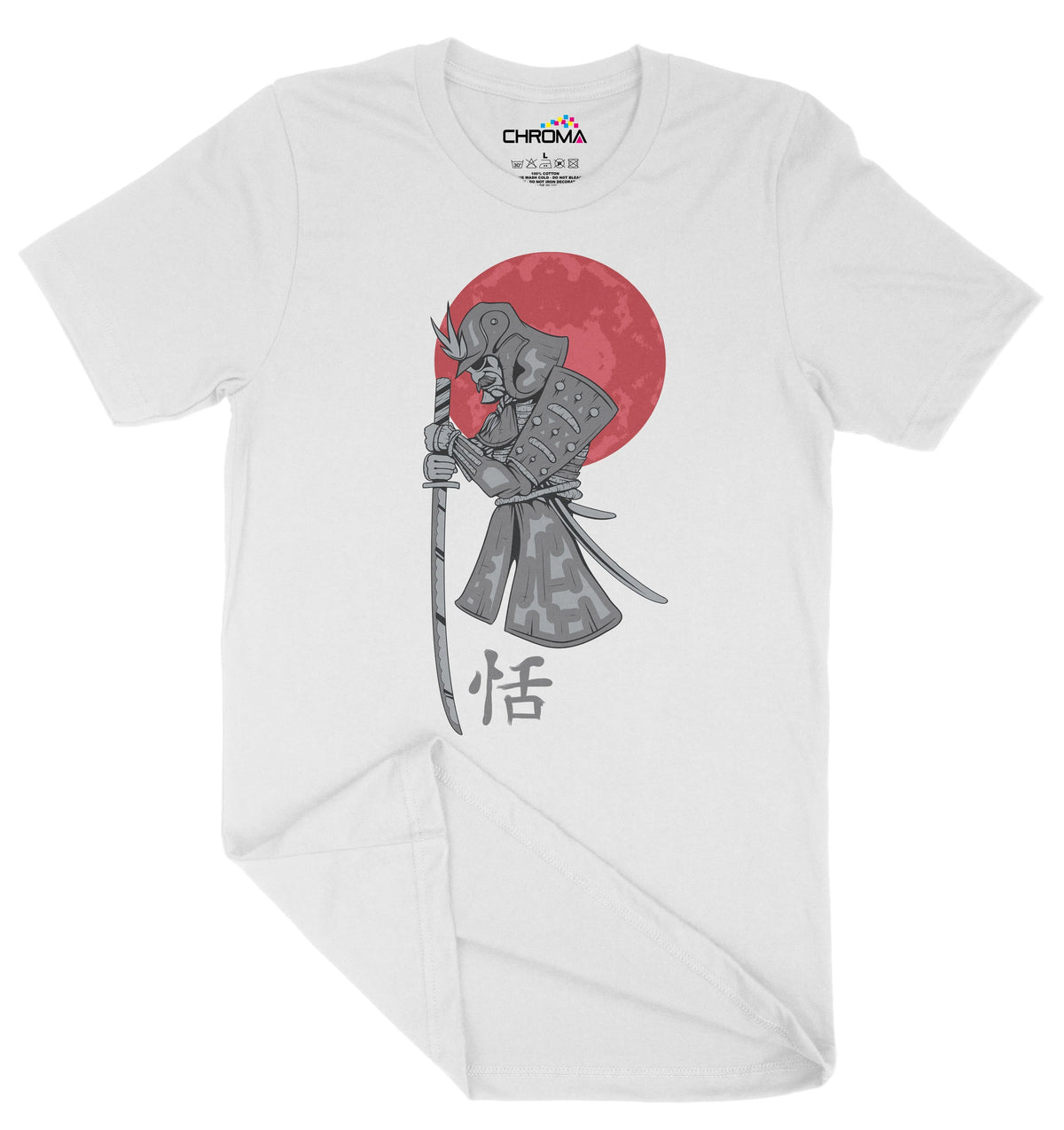 The Redmoon Samurai Unisex Adult T-Shirt | Premium Quality Streetwear Chroma Clothing