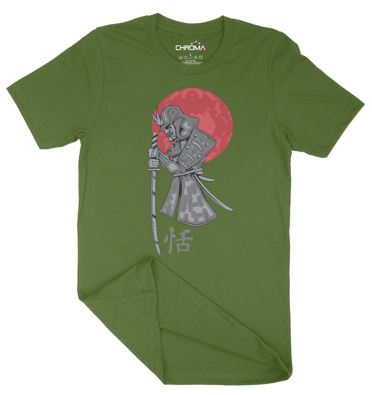 The Redmoon Samurai Unisex Adult T-Shirt | Premium Quality Streetwear Chroma Clothing
