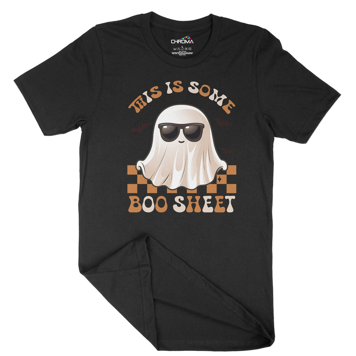 This Is Some Boo-Sheet Unisex Adult T-Shirt | Premium Halloween Clothi Chroma Clothing