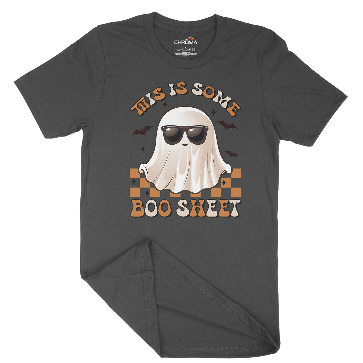 This Is Some Boo-Sheet Unisex Adult T-Shirt | Premium Halloween Clothi Chroma Clothing