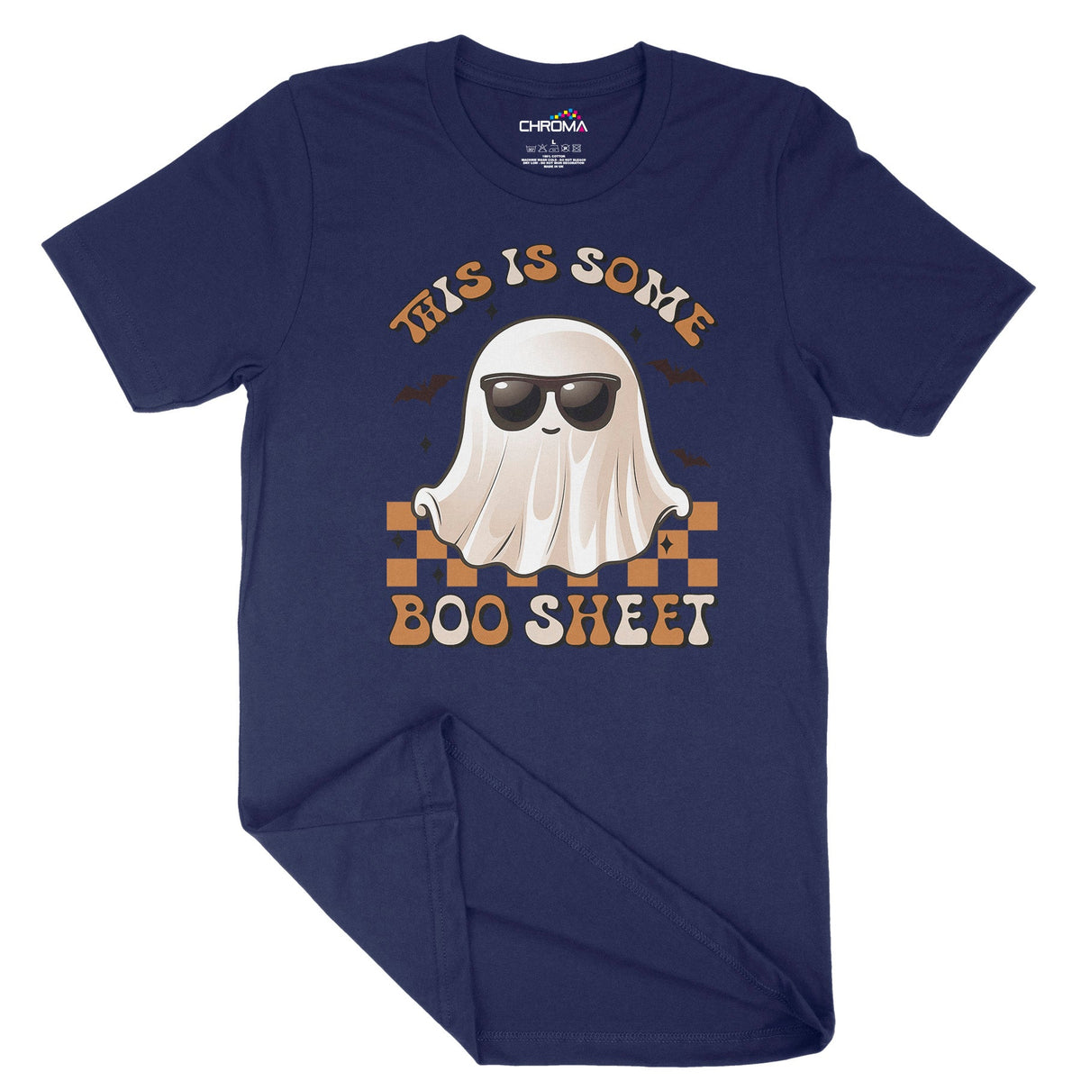 This Is Some Boo-Sheet Unisex Adult T-Shirt | Premium Halloween Clothi Chroma Clothing