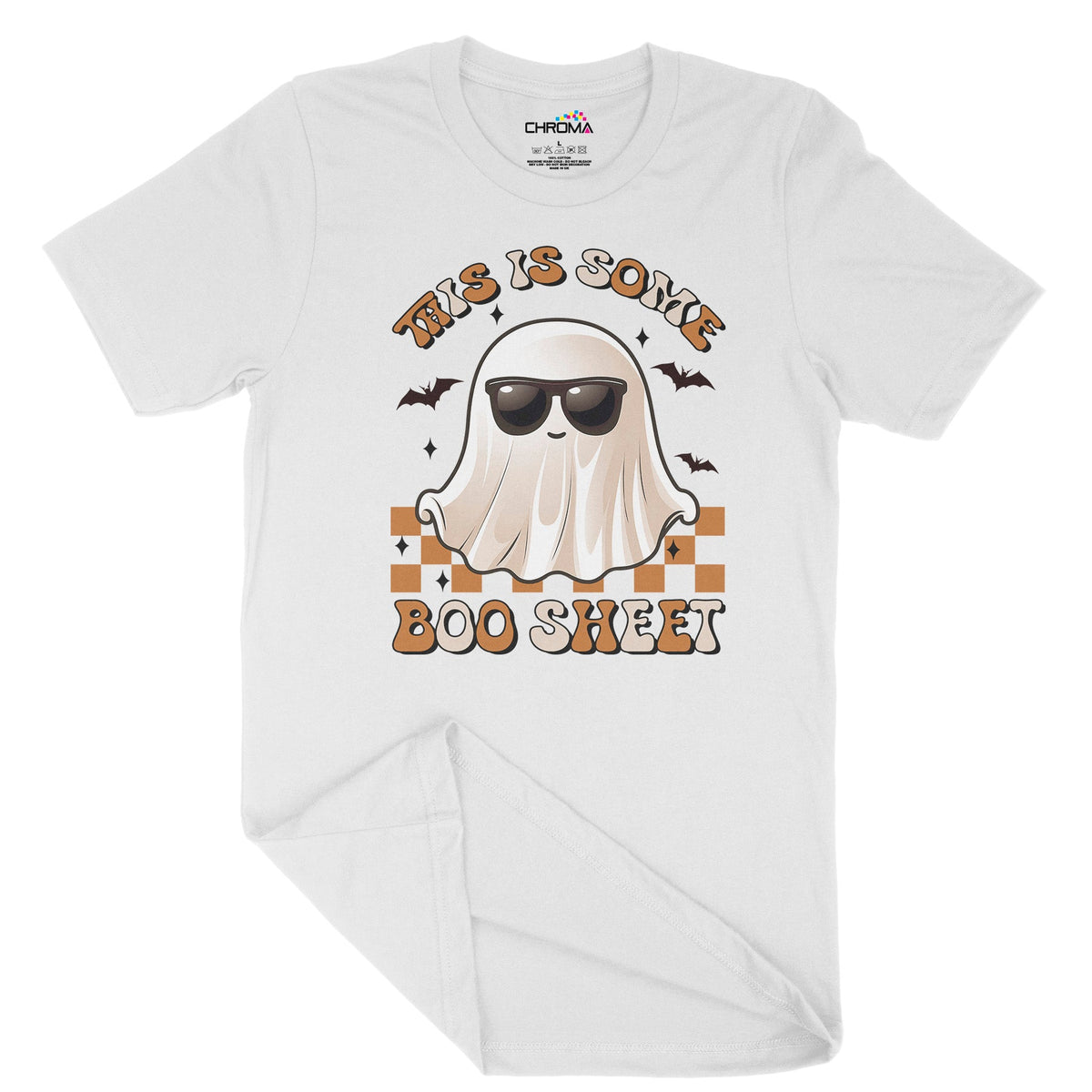 This Is Some Boo-Sheet Unisex Adult T-Shirt | Premium Halloween Clothi Chroma Clothing
