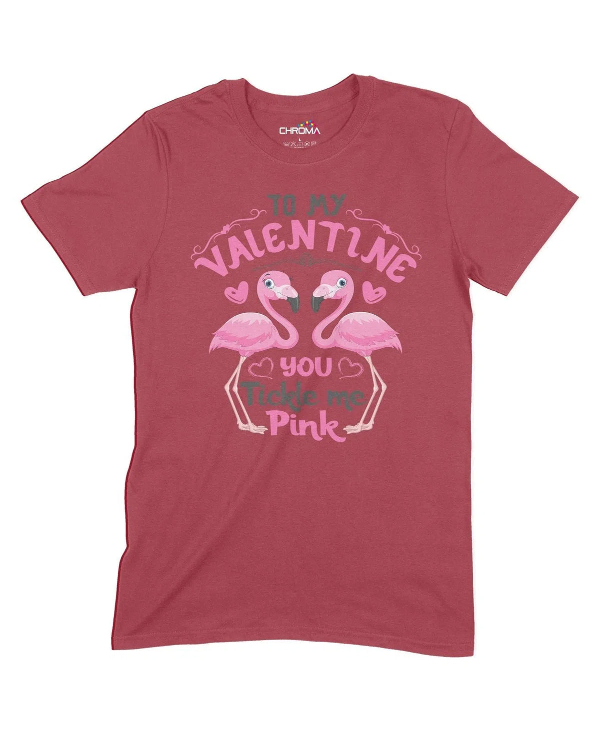 To My Valentine Unisex Adult T-Shirt Chroma Clothing