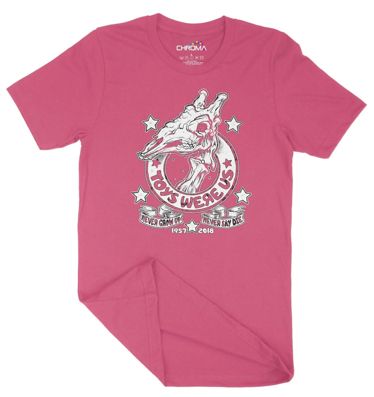 Toys Were Us Dino Skull Funny Halloween Unisex Adult T-Shirt | Premium Chroma Clothing