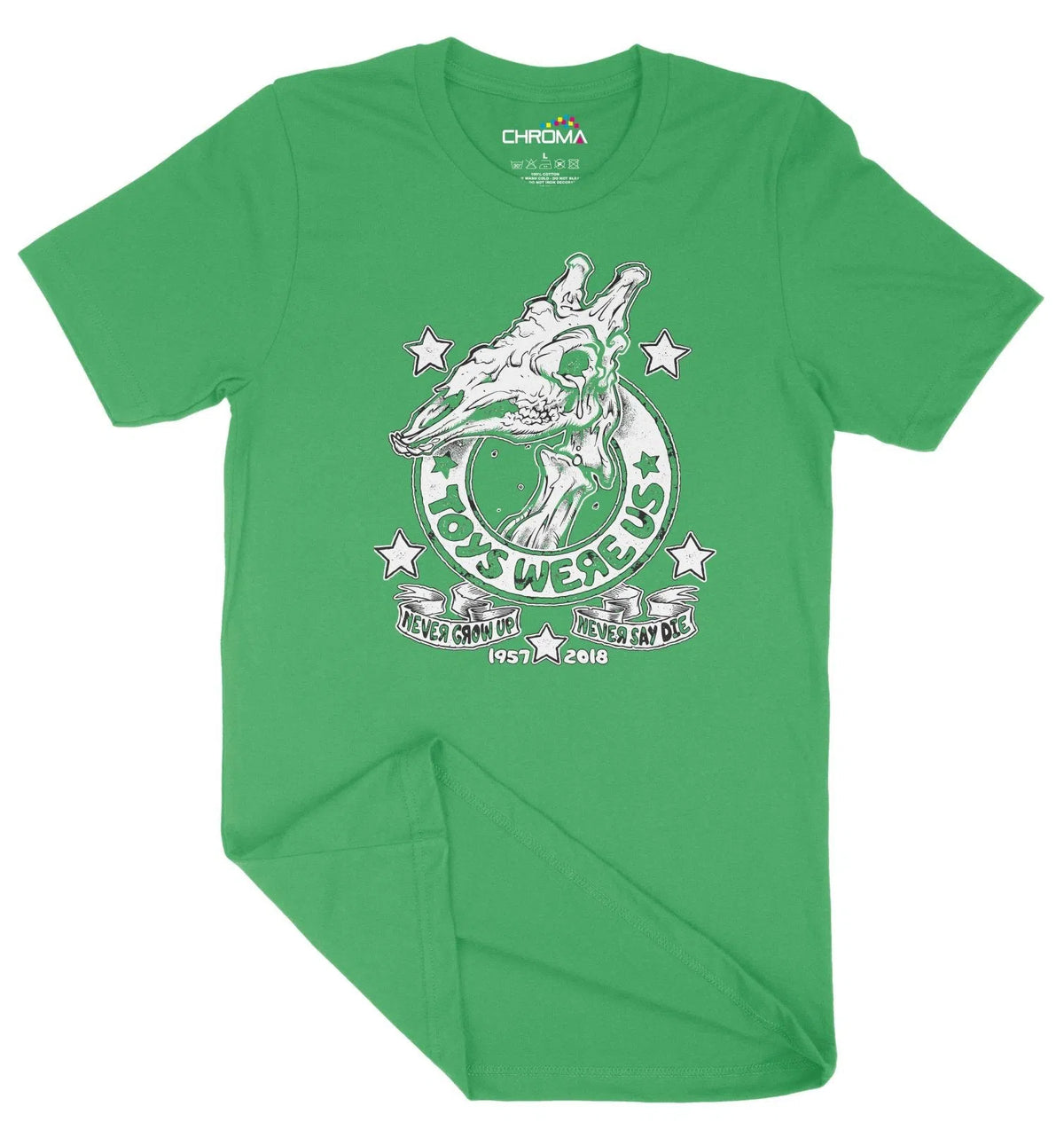 Toys Were Us Dino Skull Funny Halloween Unisex Adult T-Shirt | Premium Chroma Clothing