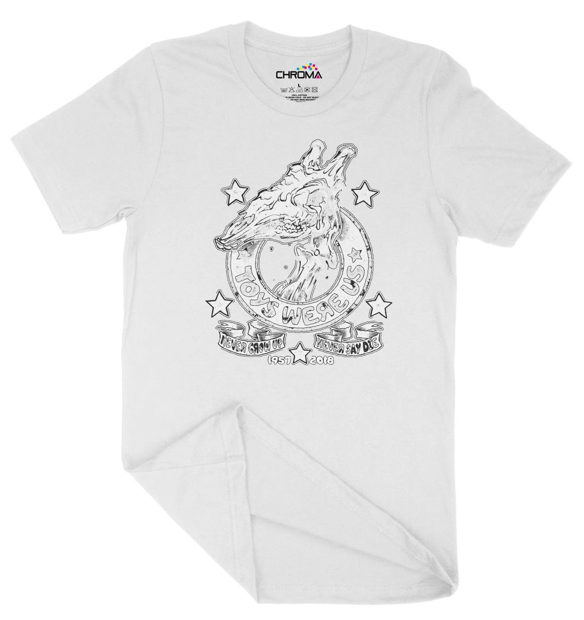 Toys Were Us Dino Skull Funny Halloween Unisex Adult T-Shirt | Premium Chroma Clothing