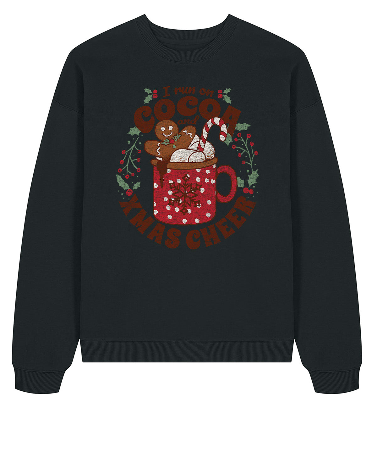 I Run On Cocoa And Xmas Cheer | Stanley Radder Sweatshirt