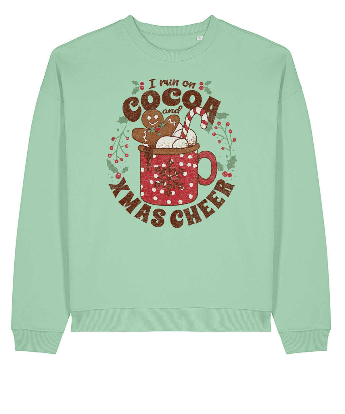 I Run On Cocoa And Xmas Cheer | Stanley Radder Sweatshirt