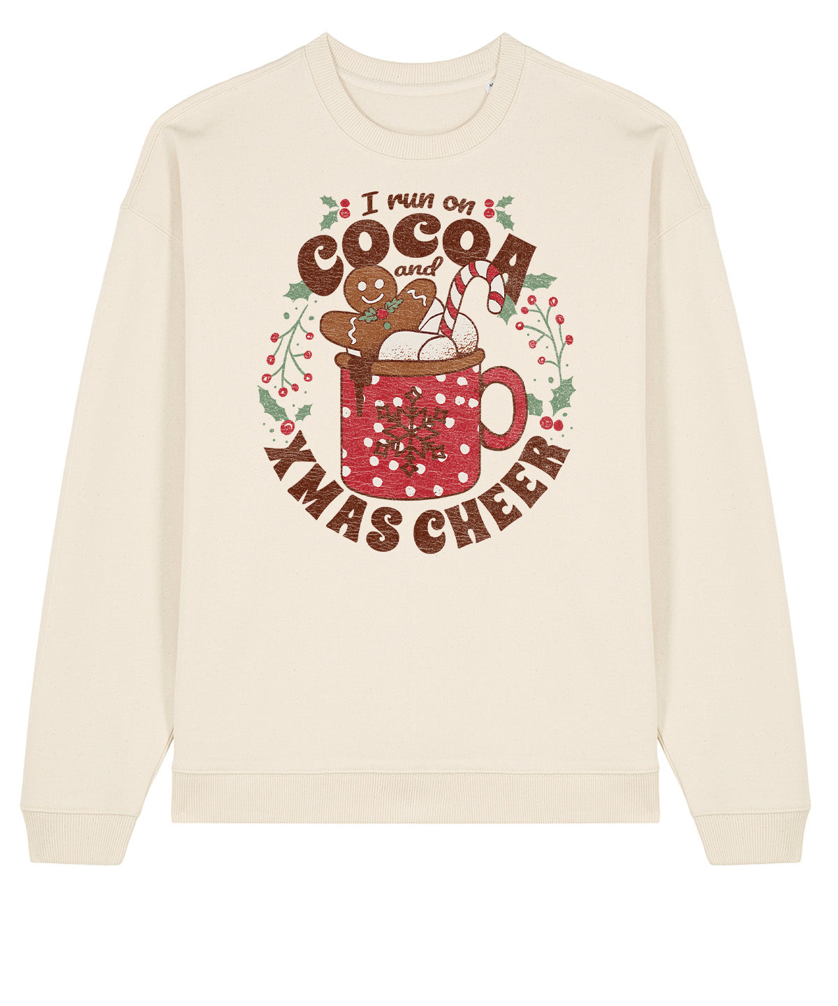 I Run On Cocoa And Xmas Cheer | Stanley Radder Sweatshirt