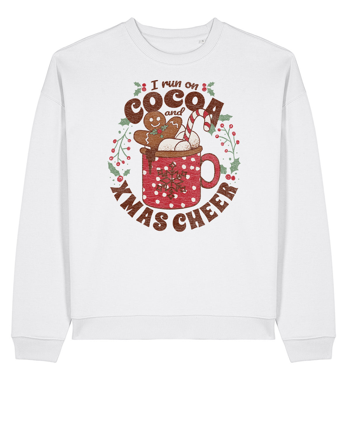 I Run On Cocoa And Xmas Cheer | Stanley Radder Sweatshirt